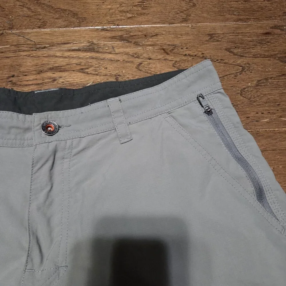 Howler Brothers Light Gray Flat Front Men's Shorts